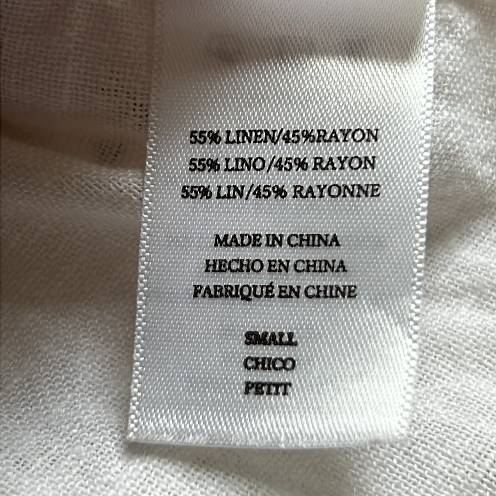 Rails Charli Retro Flamingos Linen Blend Long Sle… - image 6